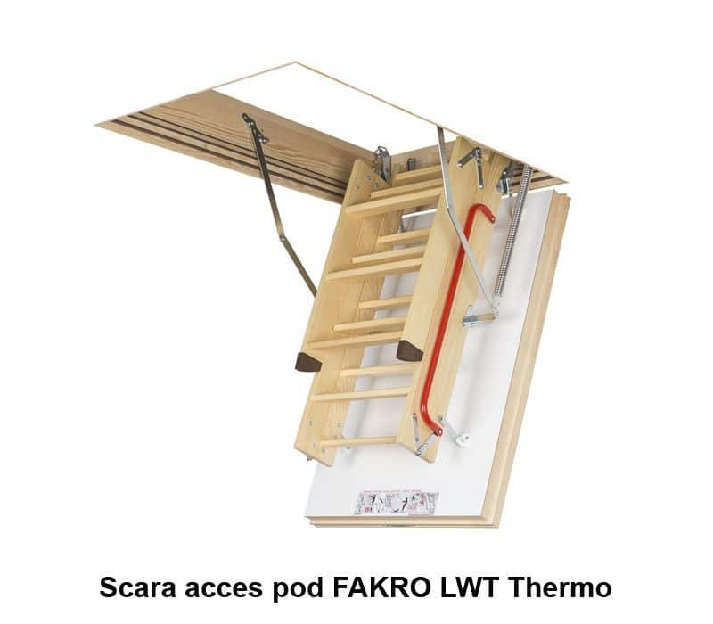 Scara pod FAKRO LWT Thermo Super-Termoizolata